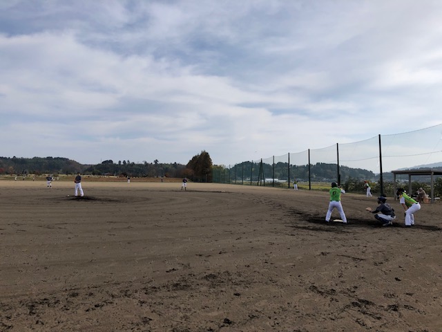 試合風景